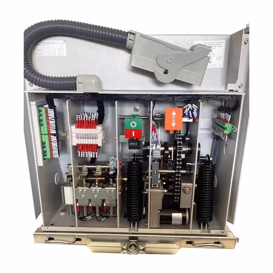 Interruttore automatico a vuoto estraibile manuale di media tensione da 10kV 11kV 12kV MV Vcb